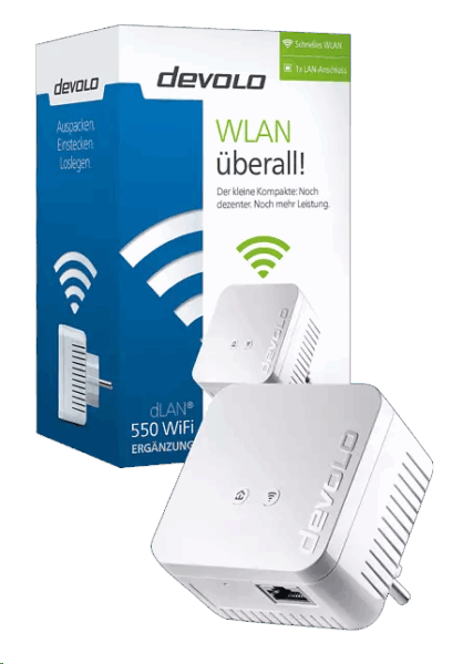 Powerline adapter Devolo dLAN 550+ WiFi