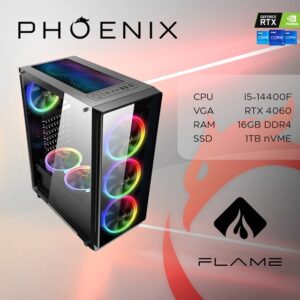 Stolno računalo Fenix 561 Intel i5 14400,16GB DDR4,NVMe SSD 1TB,VGA RTX 4060,dos