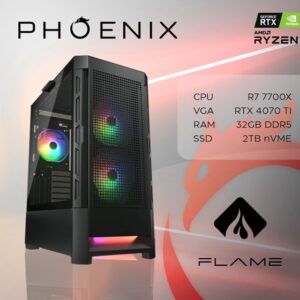 Stolno računalo Fenix 576 AMD Ryzen 7700X,32GB DDR5,NVMe SSD 2TB,dos